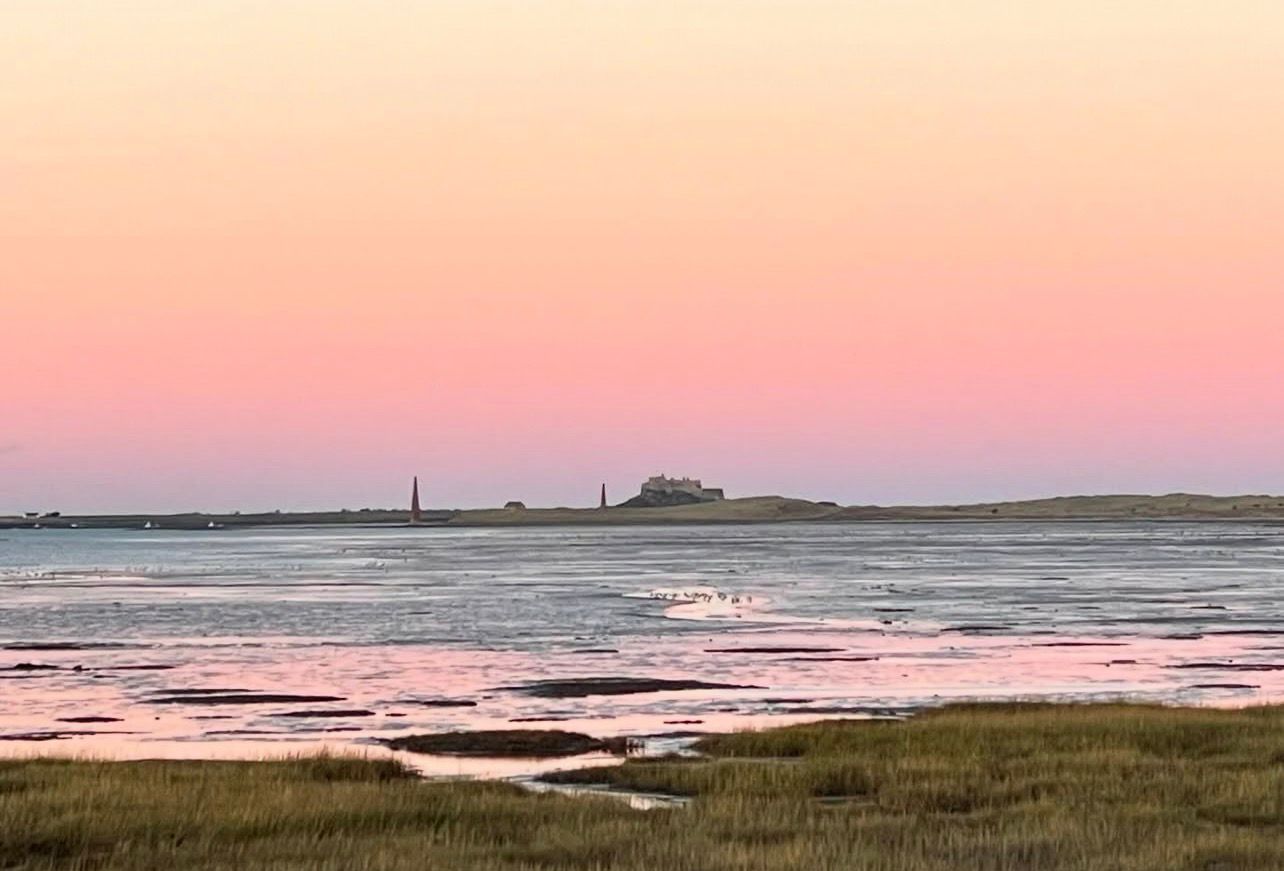 castle from the shore